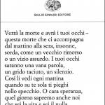 Verr� la morte e avr� i tuoi occhi
