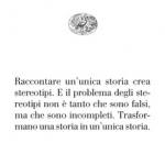  Il pericolo di un'unica storia 