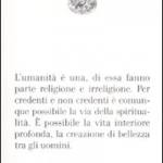 Per un'etica condivisa