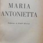 copertina  Maria Antonietta