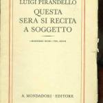 Questa sera si recita a soggetto. 