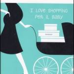 copertina  I love shopping per il baby